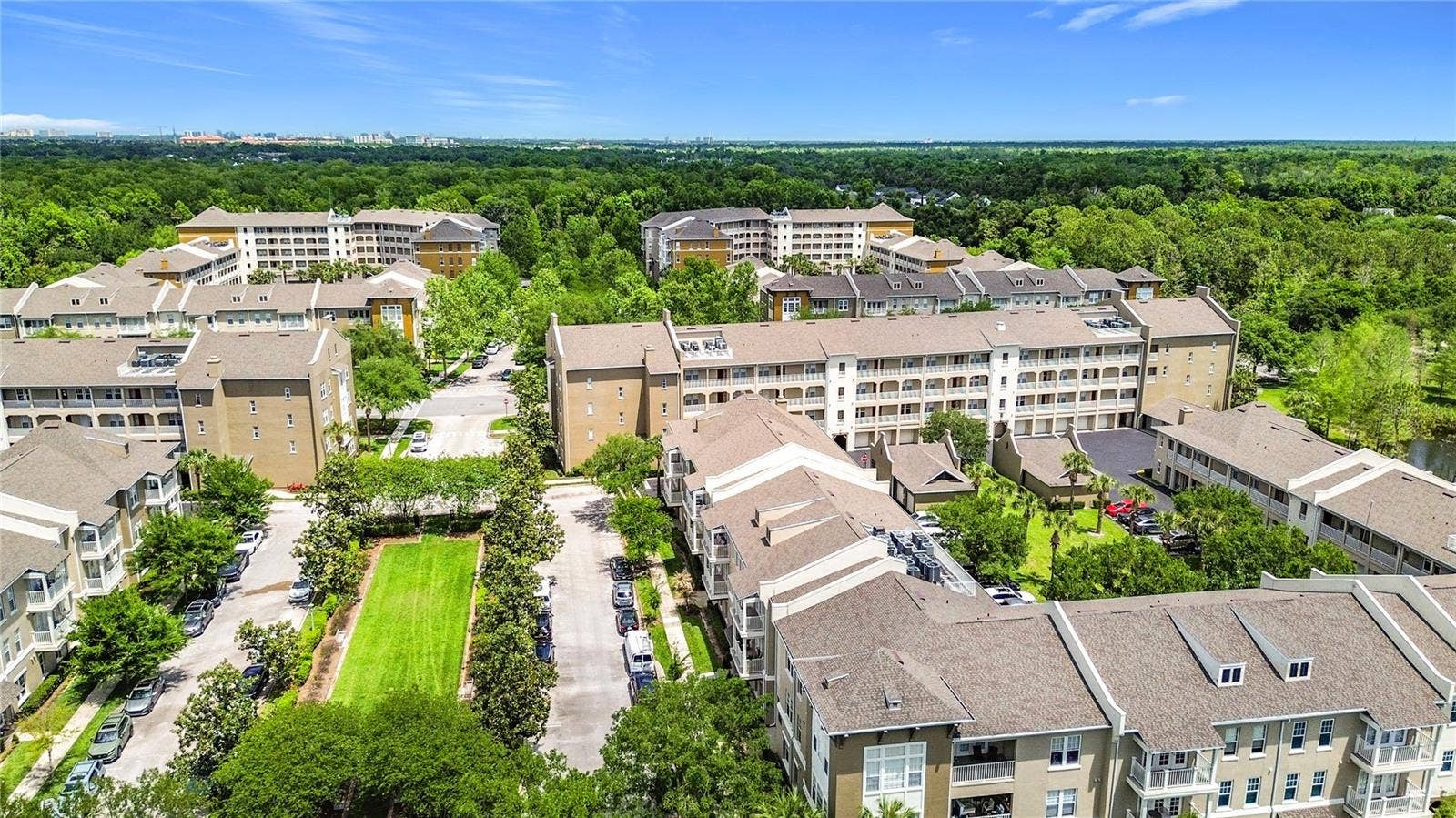 1231 WRIGHT CIR, #308, Celebration, FL 34747 Aerial of Artisan Club Condos