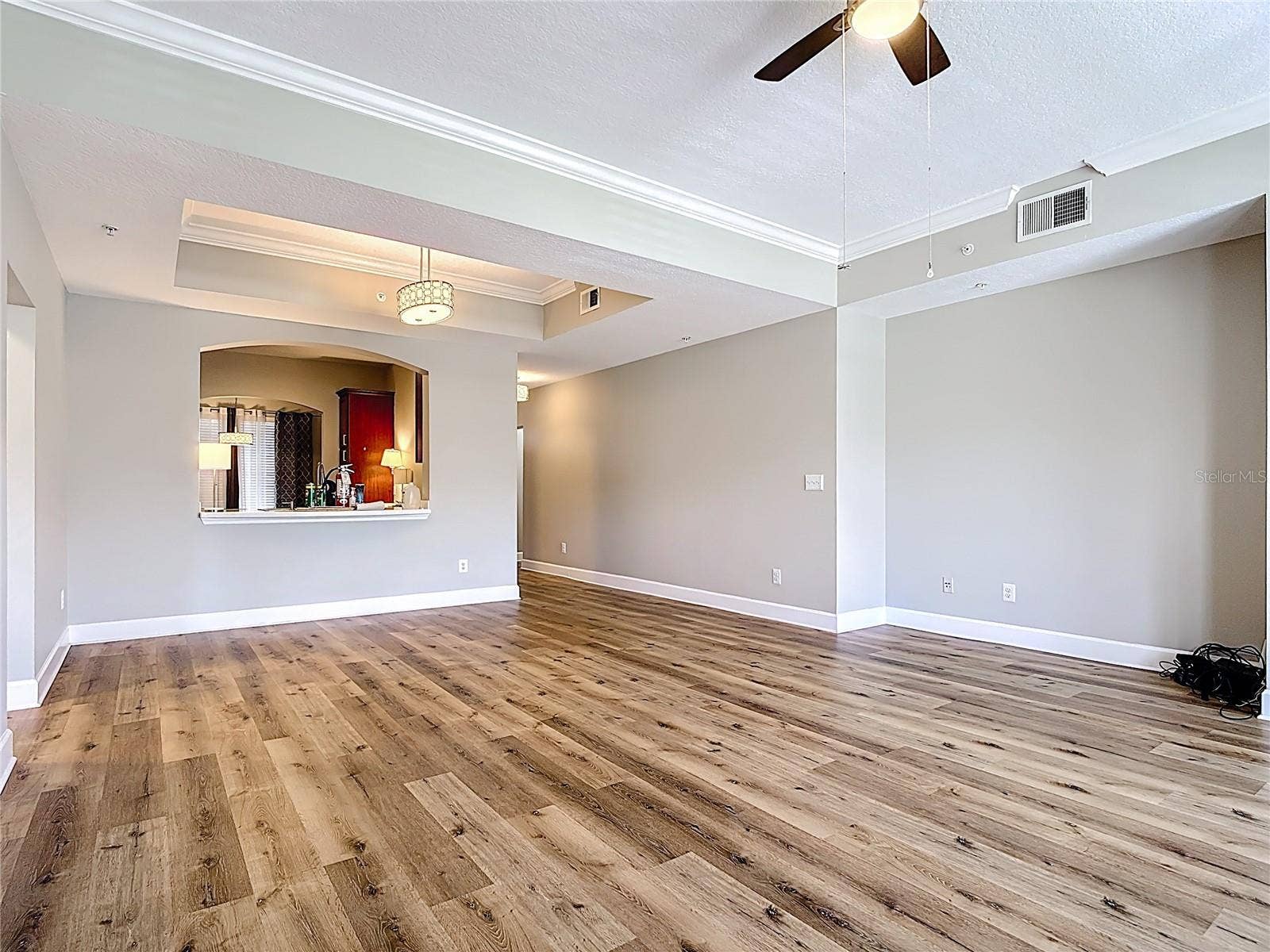 1231 WRIGHT CIR, #308, Celebration, FL 34747 View to Kitchen from Living Room