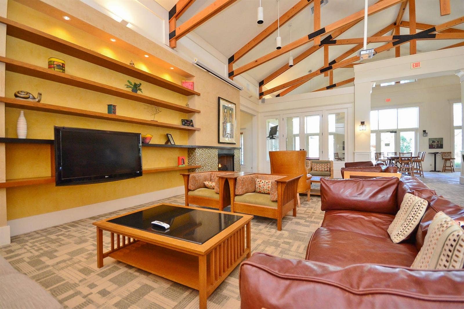 1231 WRIGHT CIR, #308, Celebration, FL 34747 Clubhouse Lounging Area