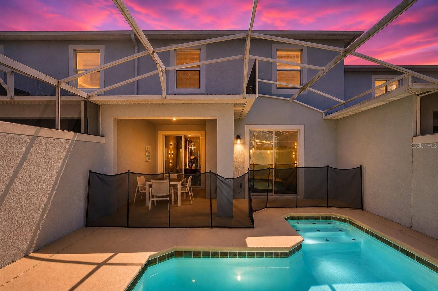 374 OCEAN COURSE AVENUE, Davenport, FL 33896 Gorgeous outdoor patio to watch all your sunsets.