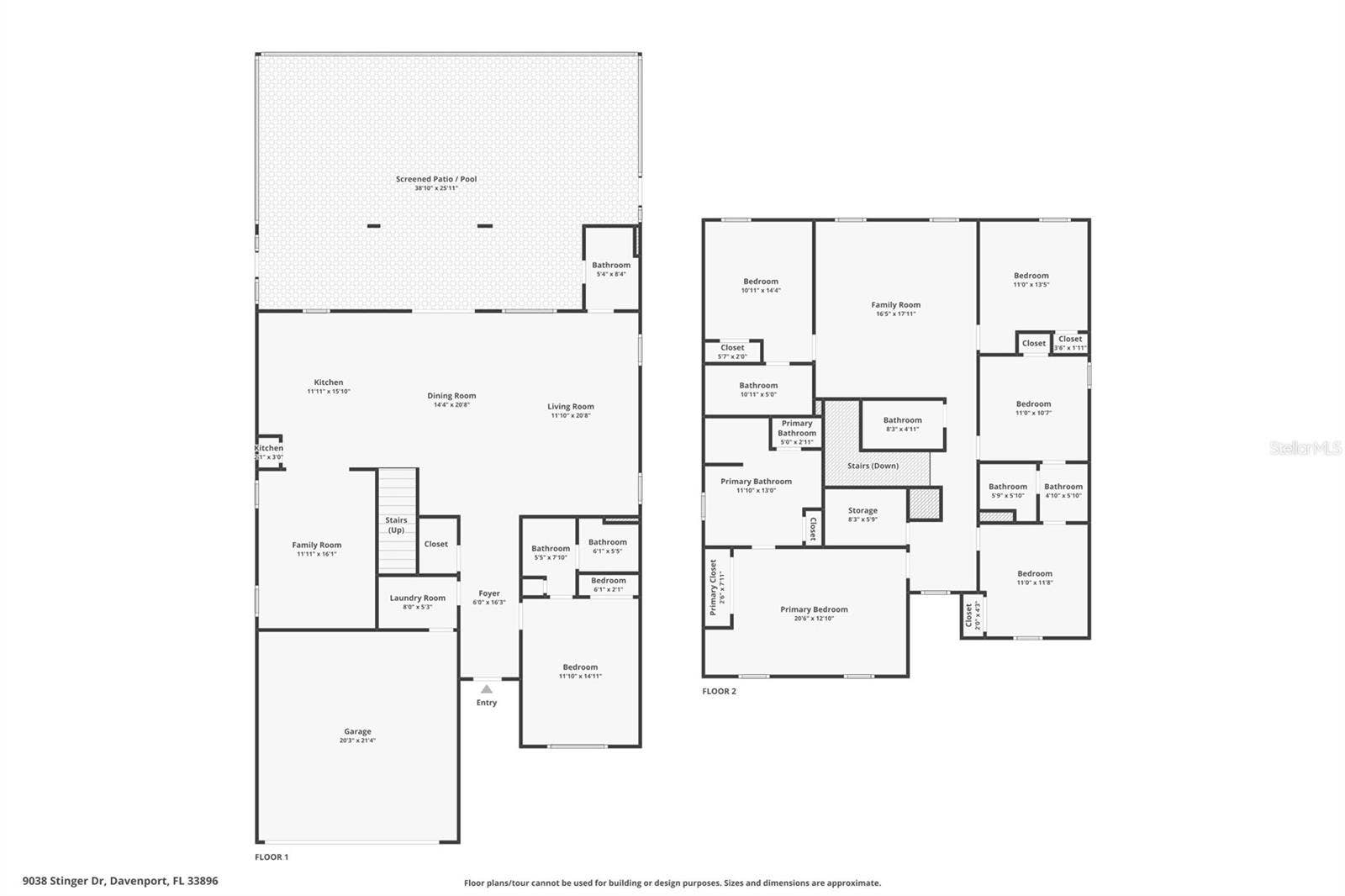 9038 STINGER DRIVE, Davenport, FL 33896 9038 STINGER DRIVE, Davenport, FL 33896