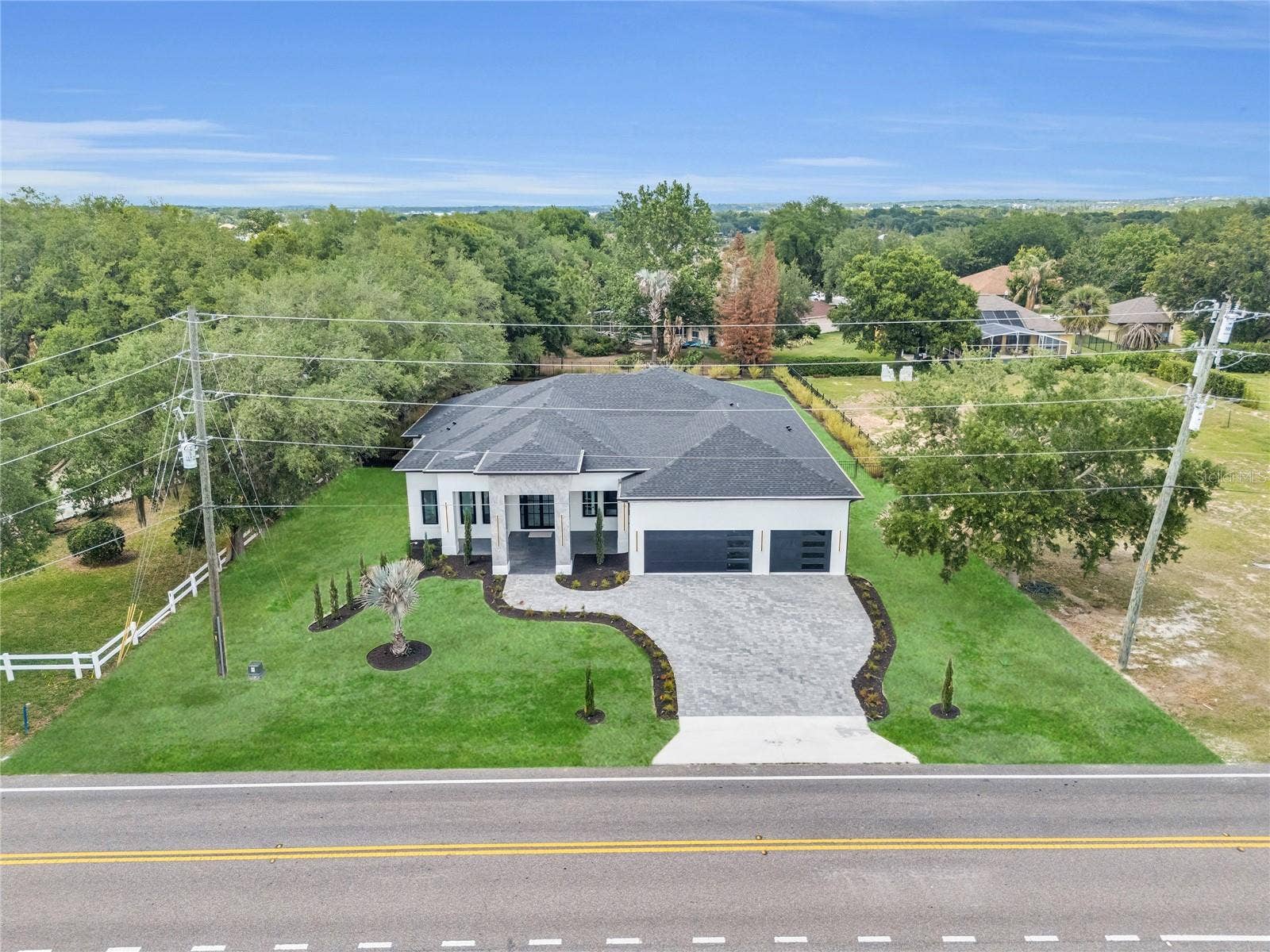 11241 OSWALT ROAD, Clermont, FL 34711 Aerial view of property