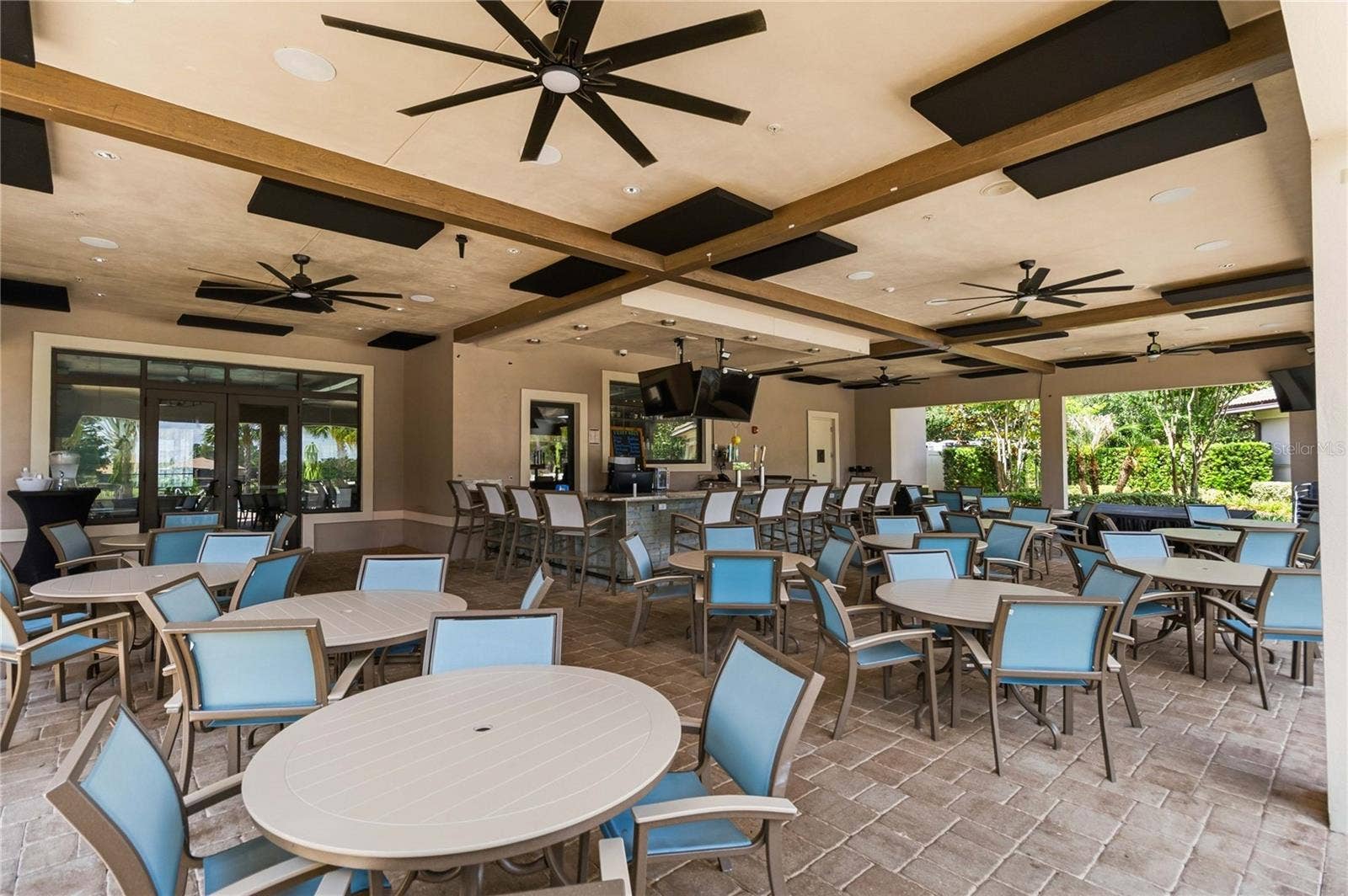 1361 OLYMPIC CLUB BOULEVARD, Champions Gate, FL 33896 The Plaza patio bar and restaurant