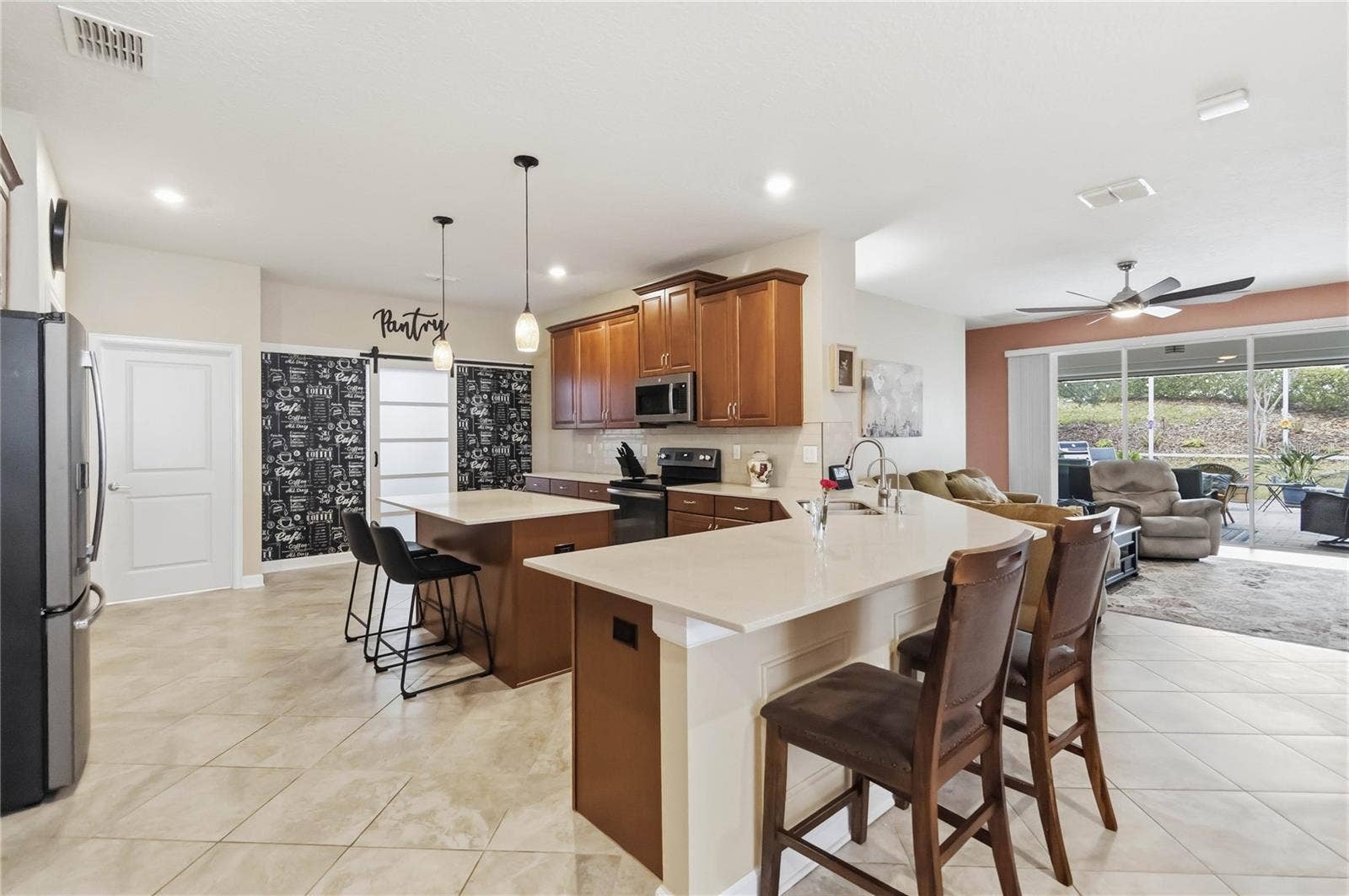 1361 OLYMPIC CLUB BOULEVARD, Champions Gate, FL 33896 Large kitchen, lots of counter space and two pantries
