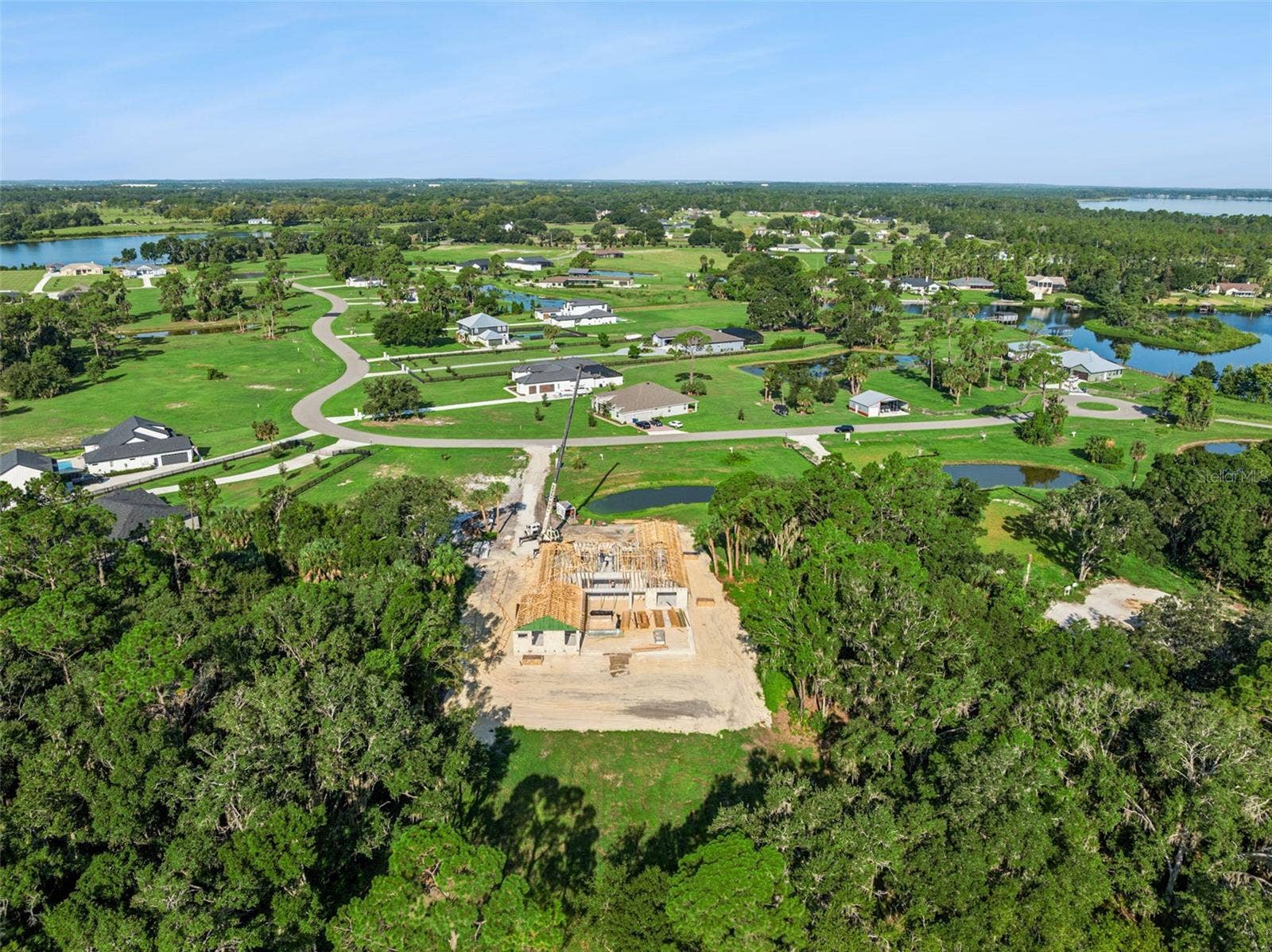 3654 HIDDEN RIVER LANE, Tavares, FL 32778 View across the 232 acres that is Hidden River Lakes