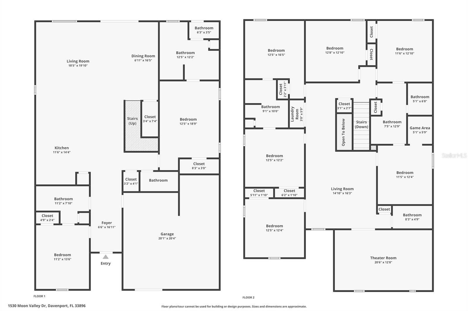 1530 MOON VALLEY DRIVE, Davenport, FL 33896 1530 MOON VALLEY DRIVE, Davenport, FL 33896