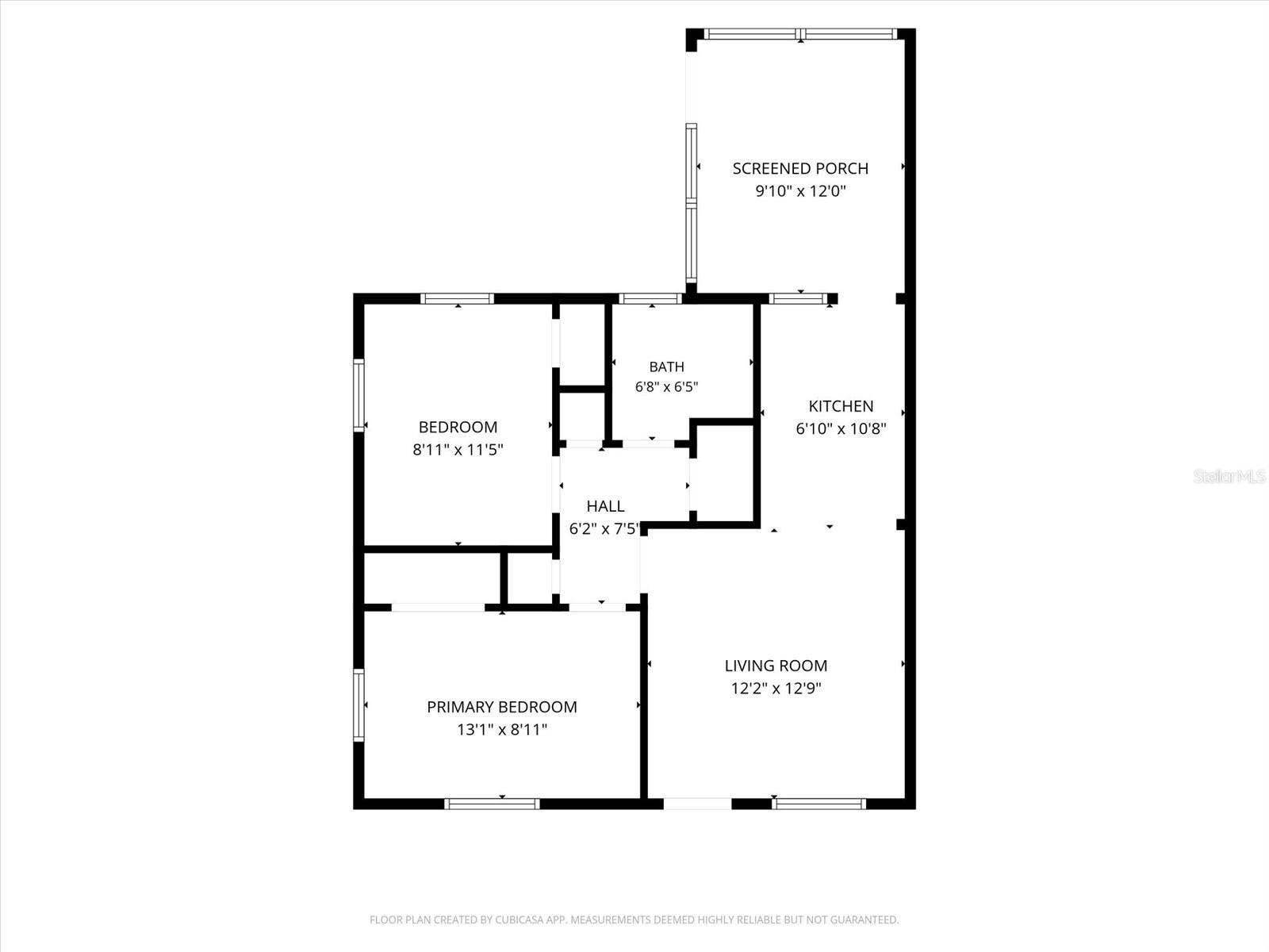 232 NORTHSHORE DRIVE, A & #B, Ormond Beach, FL 32176 Unit B floor plan