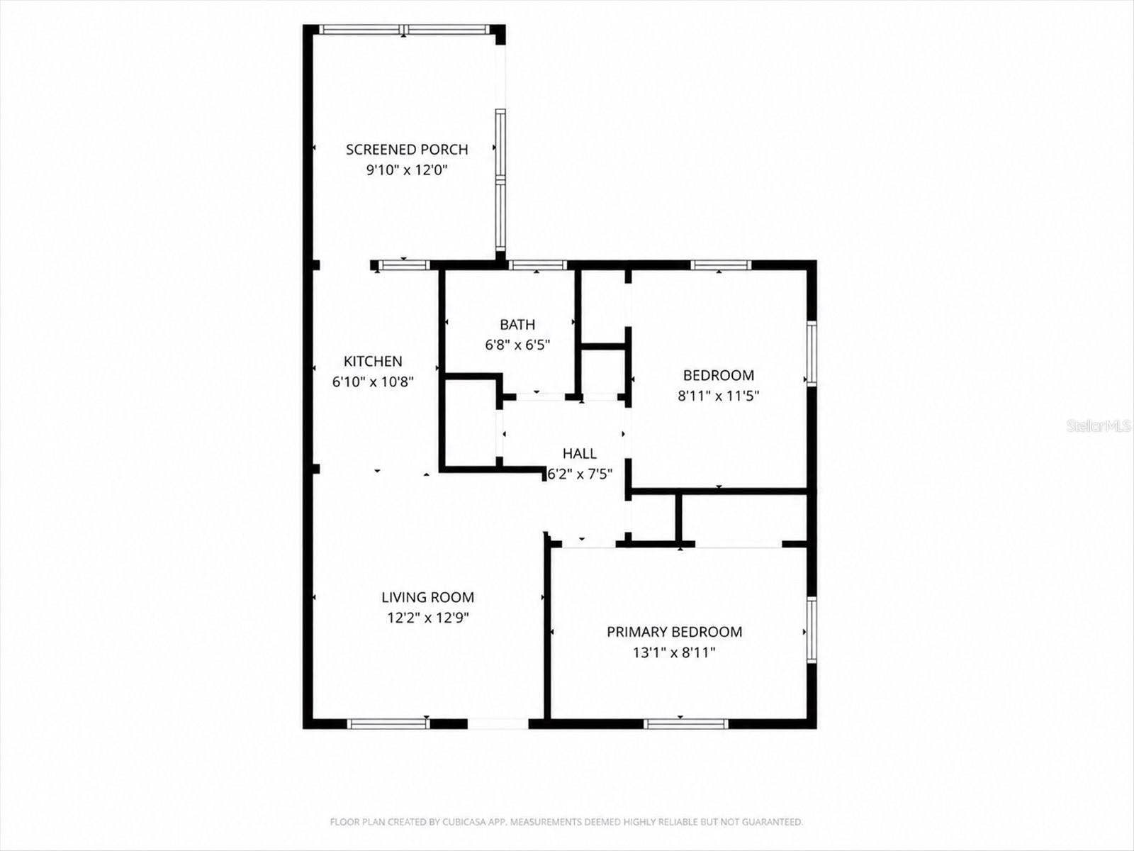 232 NORTHSHORE DRIVE, A & #B, Ormond Beach, FL 32176 Unit A floor plan