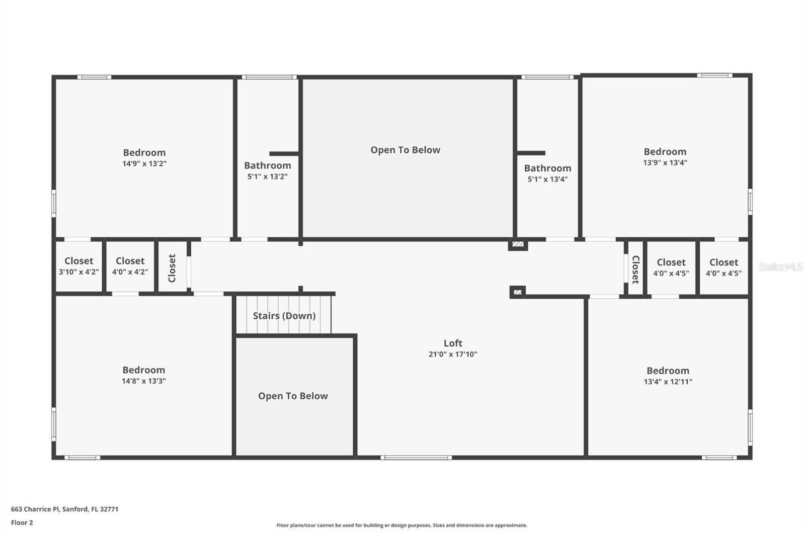663 CHARRICE PLACE, Sanford, FL 32771 Second Floor