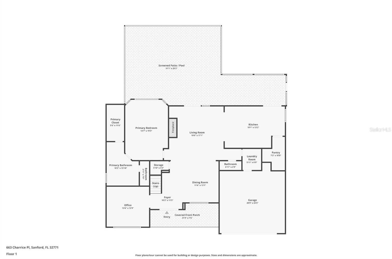 663 CHARRICE PLACE, Sanford, FL 32771 First Floor