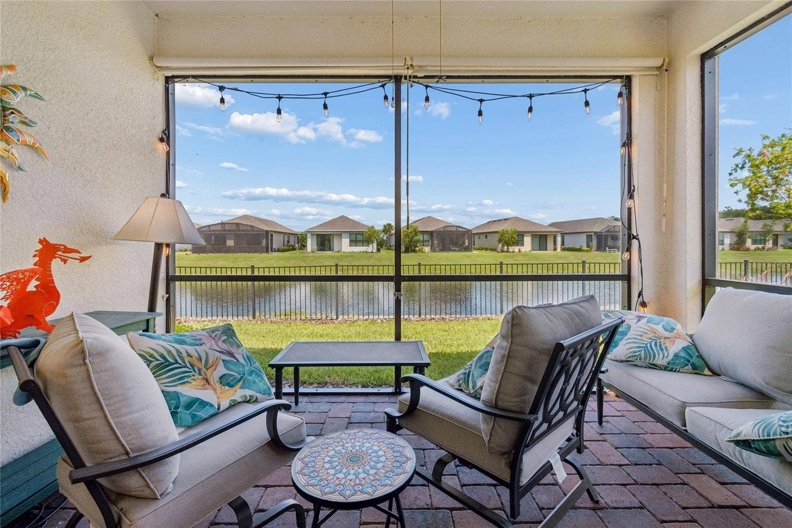 1144 VIA GALUPPI STREET, Kissimmee, FL 34759 Water View from lanai