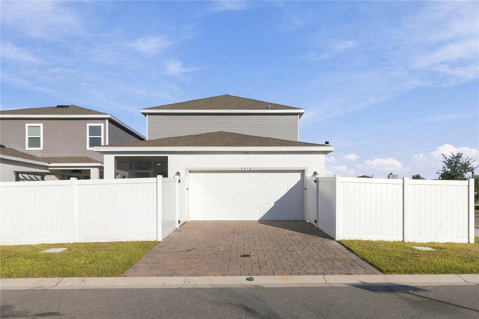 6459 PINE FORK ALLEY, St Cloud, FL 34771 Back Street View/Fenced