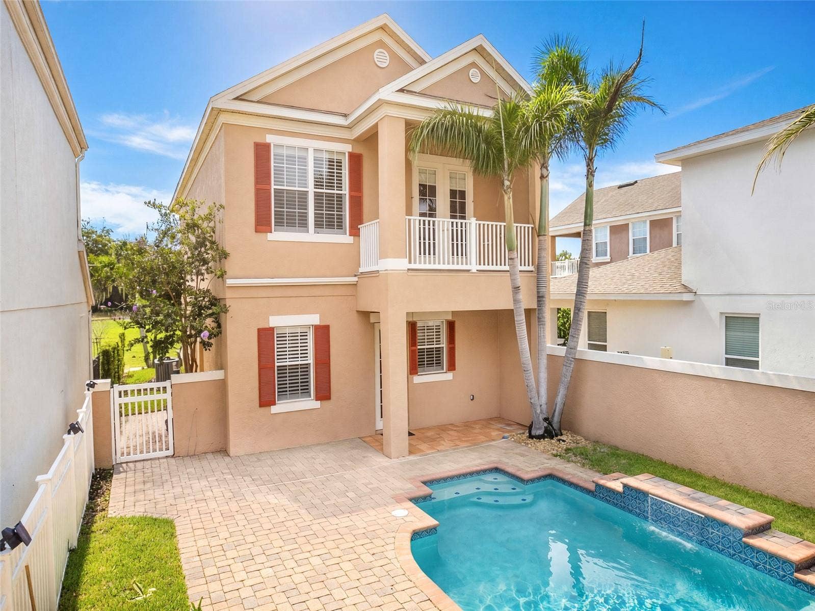 7526 EXCITEMENT DRIVE, Reunion, FL 34747 Pool/Front of the Main Home