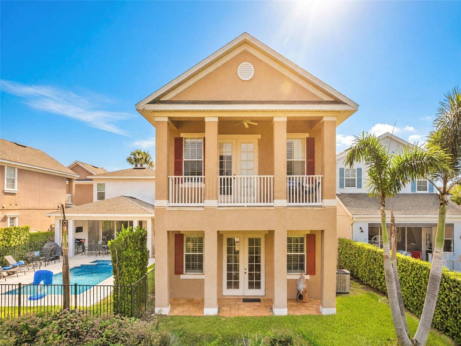 7526 EXCITEMENT DRIVE, Reunion, FL 34747 Golf Course Facing Side