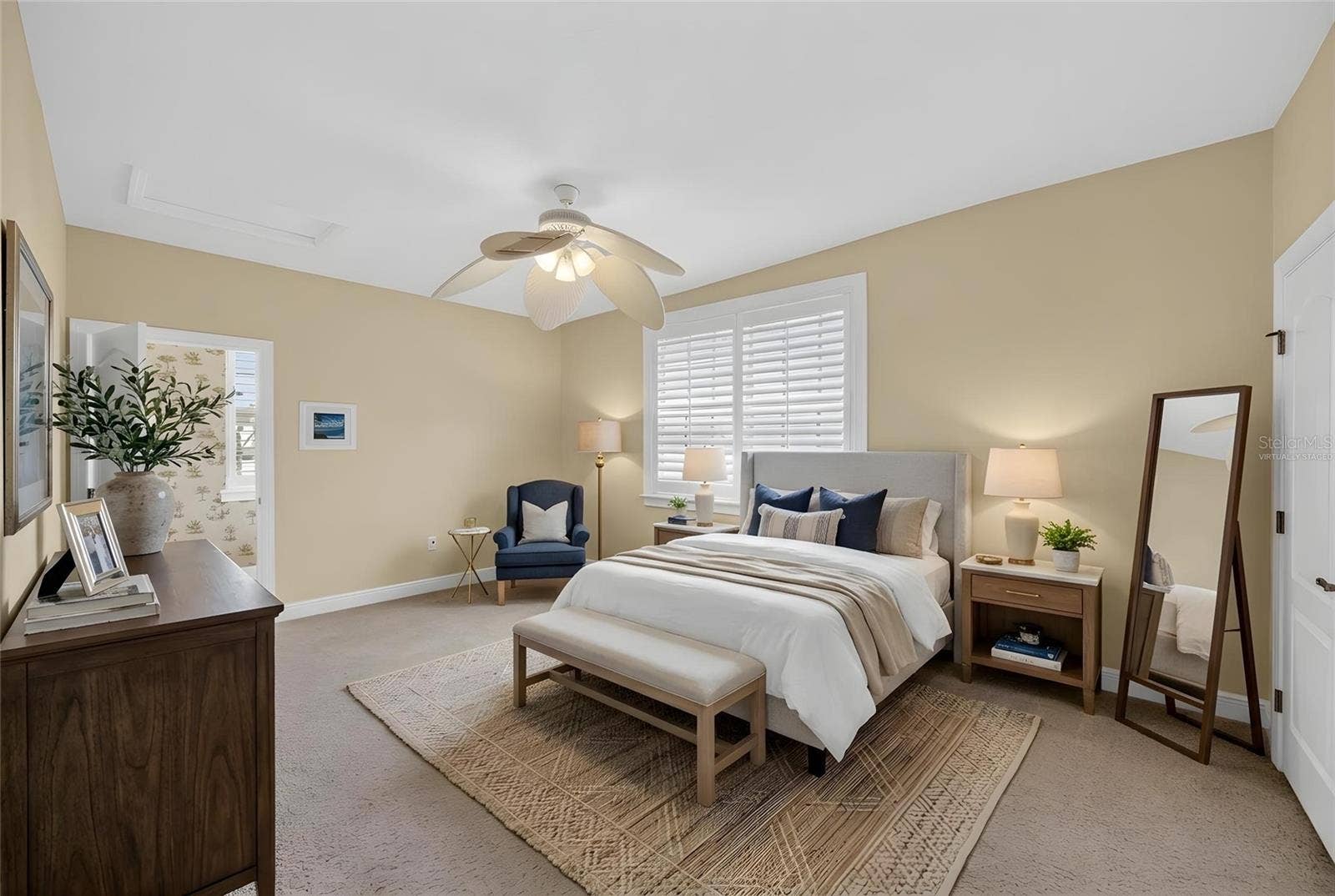 7526 EXCITEMENT DRIVE, Reunion, FL 34747 Mother In Law Suite Bedroom - Virtually Staged