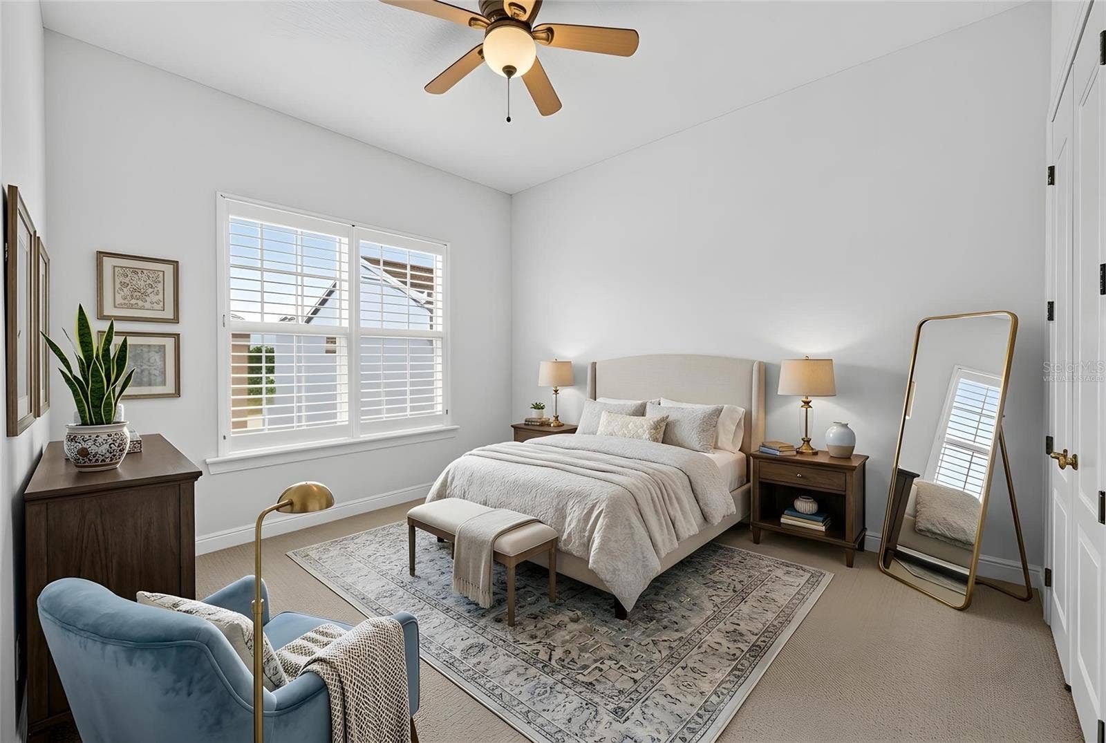 7526 EXCITEMENT DRIVE, Reunion, FL 34747 Bedroom 2 - Virtually Staged