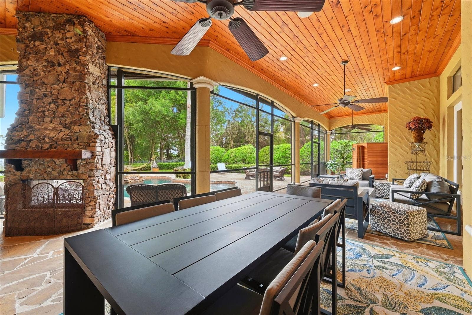 9679 WESTOVER ROBERTS RD, Windermere, FL 34786 Screened In Lanai