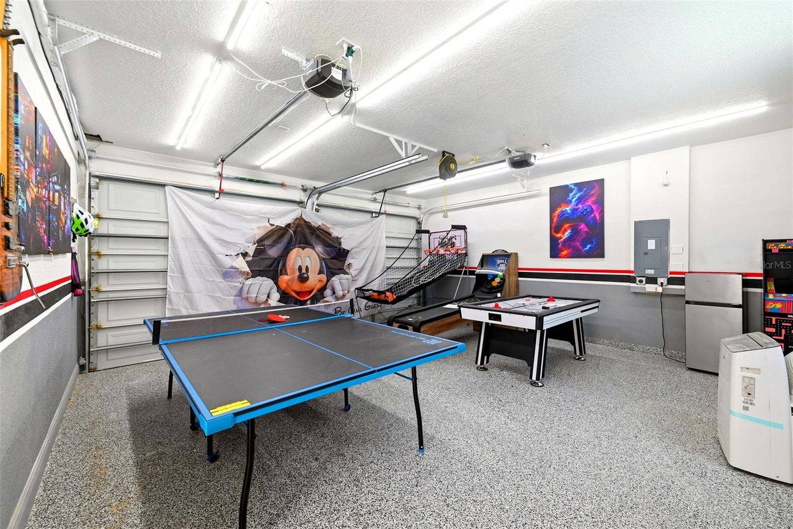1530 COROLLA COURT, Reunion, FL 34747 Garage Games Room With A/C