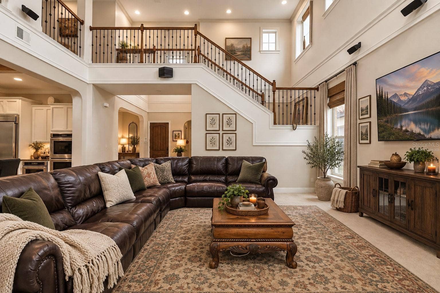 16730 RUSTY ANCHOR ROAD, Winter Garden, FL 34787 Living Room: Virtually Staged