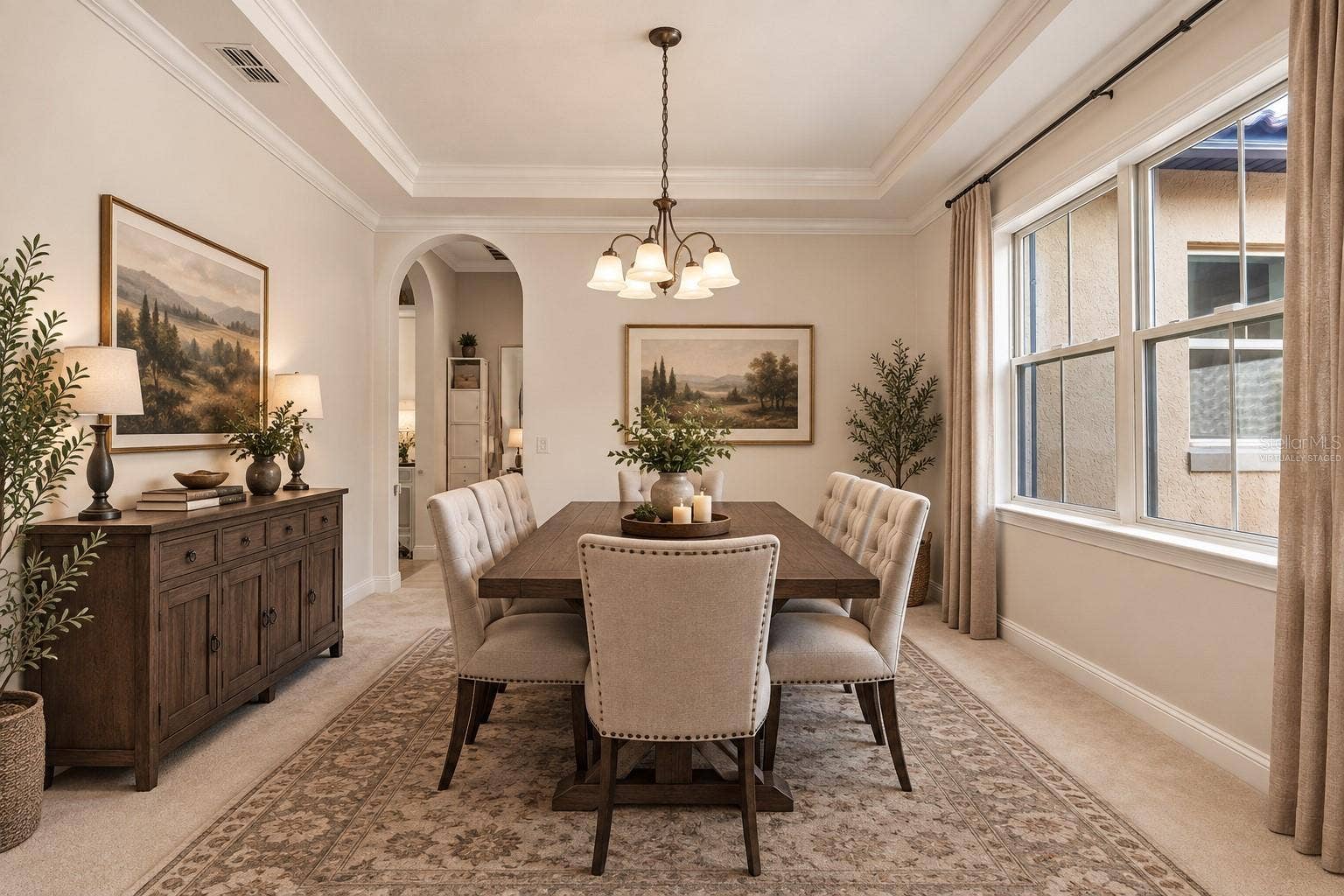 16730 RUSTY ANCHOR ROAD, Winter Garden, FL 34787 Dining Room: Virtually Staged