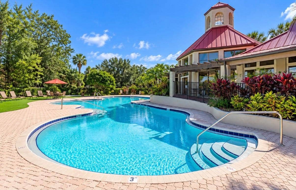 232 AFTON SQUARES, #309, Altamonte Springs, FL 32714 POOL DIGITALLY EDITED IMAGE
