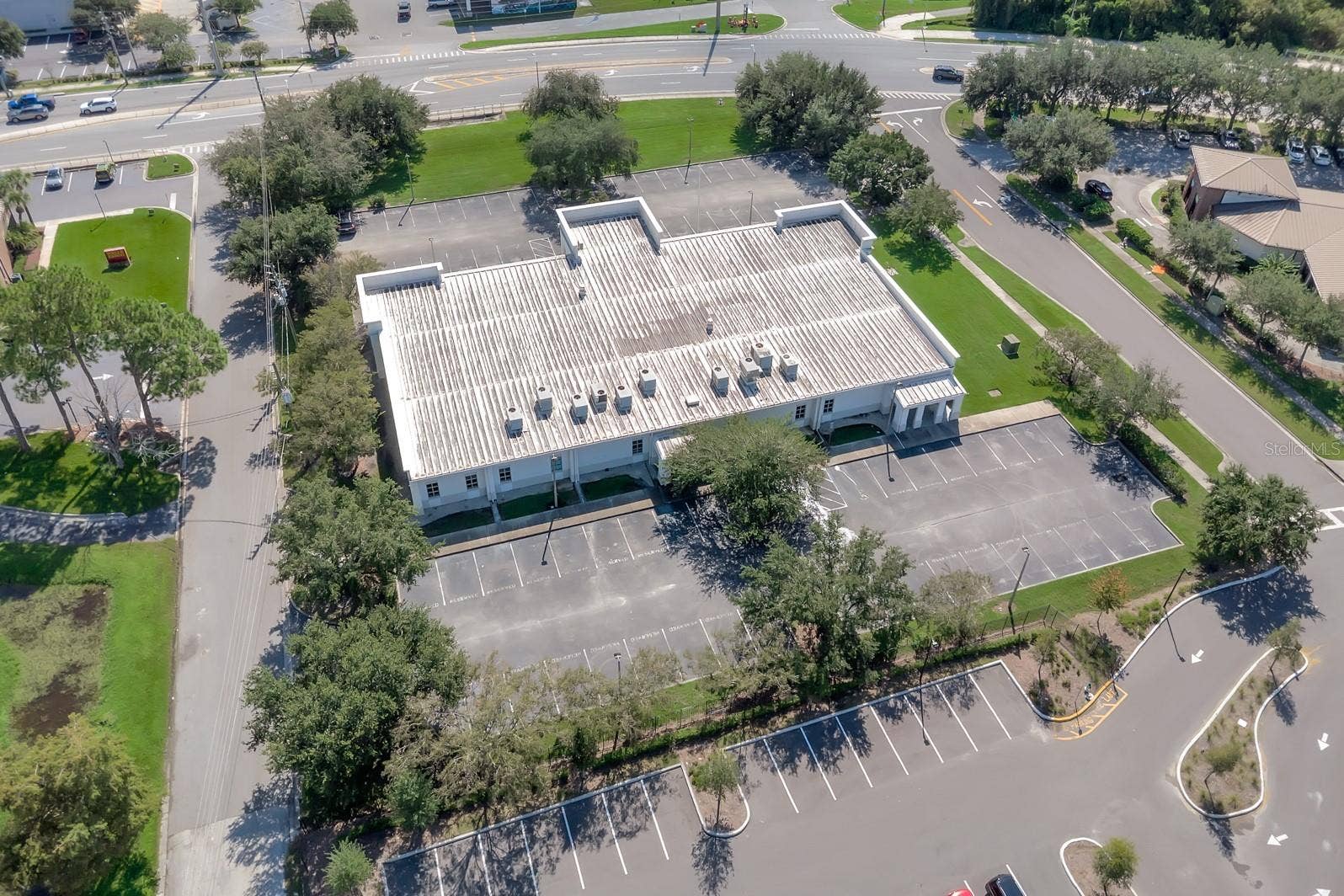1201 E OAK STREET, Kissimmee, FL 34744 Aerial View / Back of Property