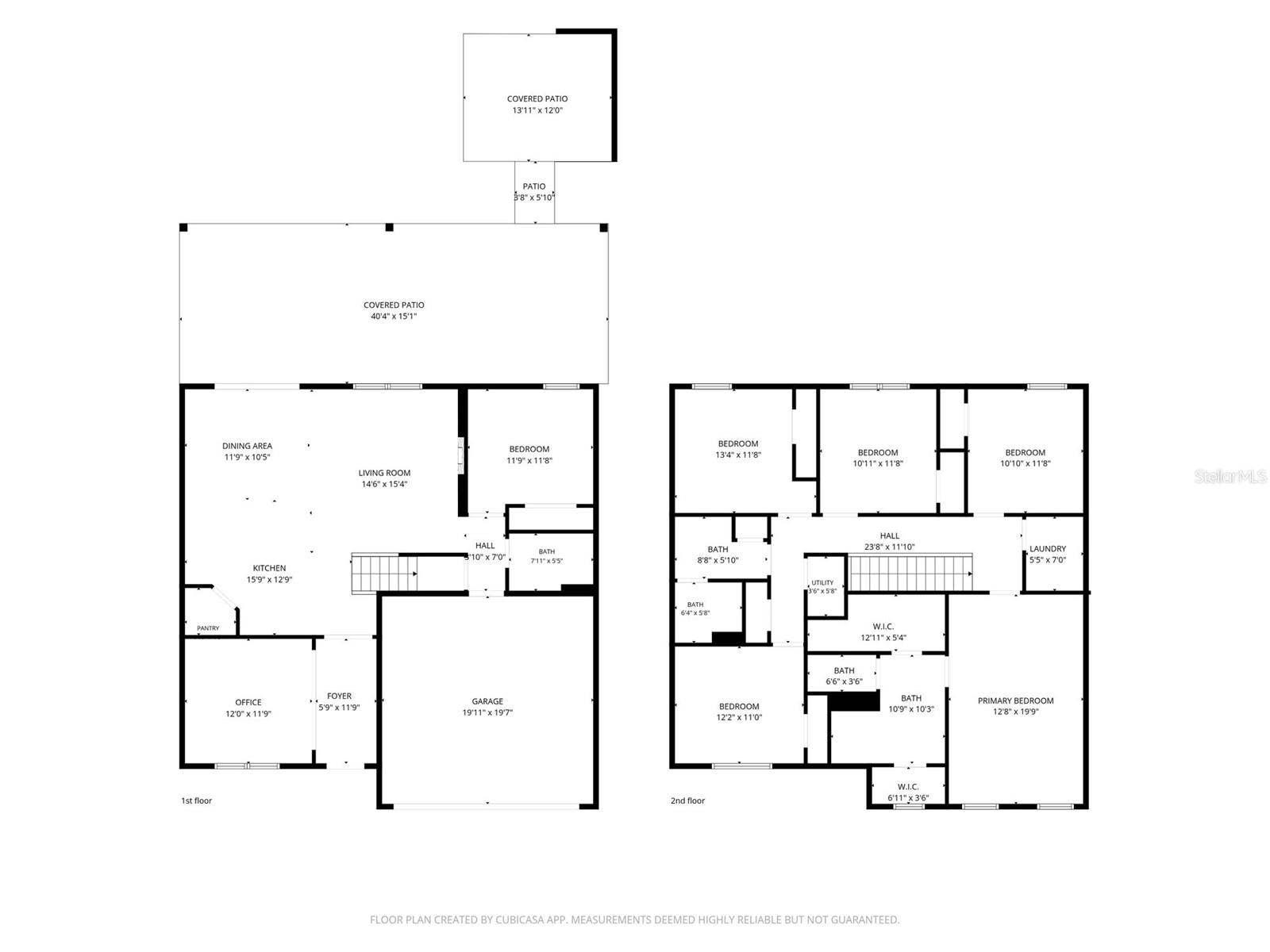 2460 WHITE POPPY DRIVE, Kissimmee, FL 34747 Floor Plan