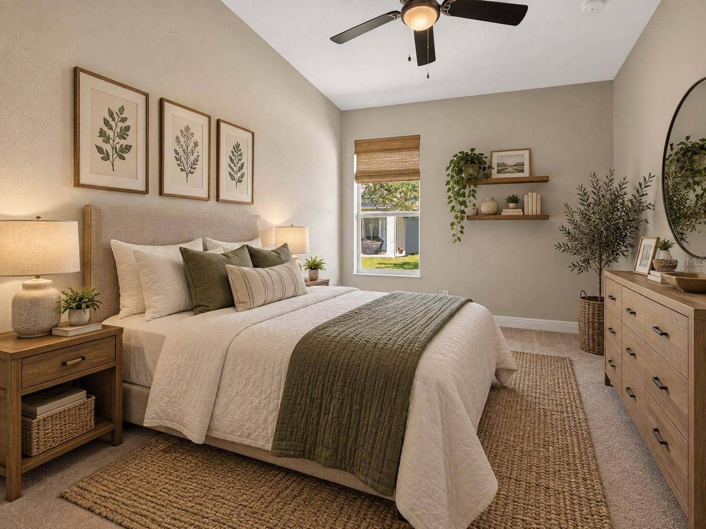 Virtually Staged Bedroom 2