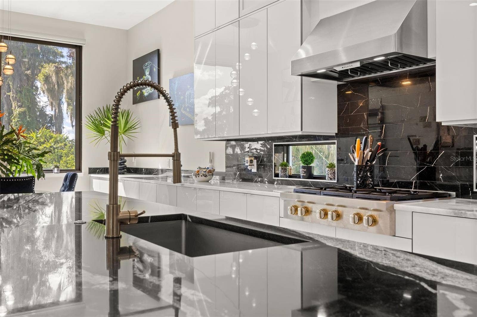 Gourmet kitchen