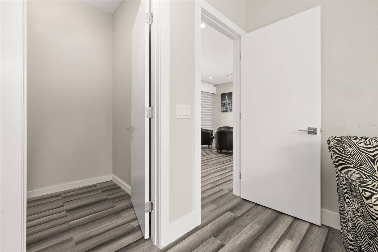 Large walk in closet