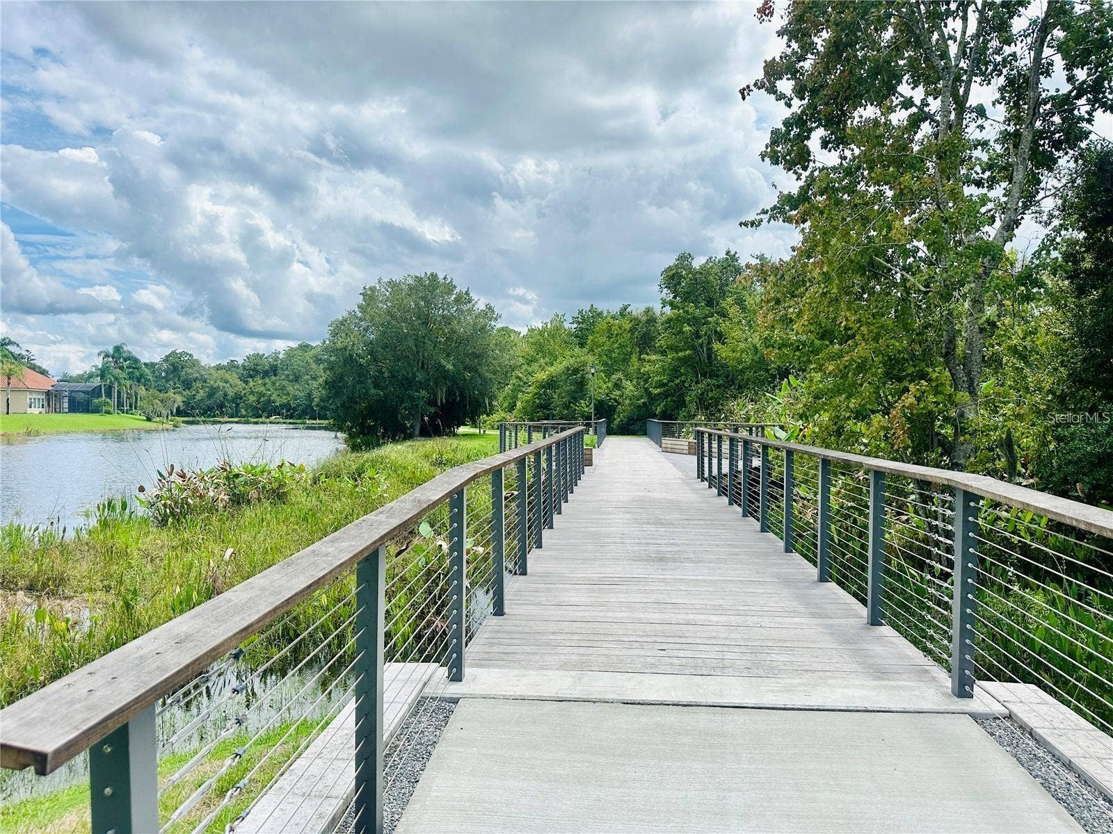 12020 VILLANOVA DRIVE, #107, Orlando, FL 32837 Walking trail.