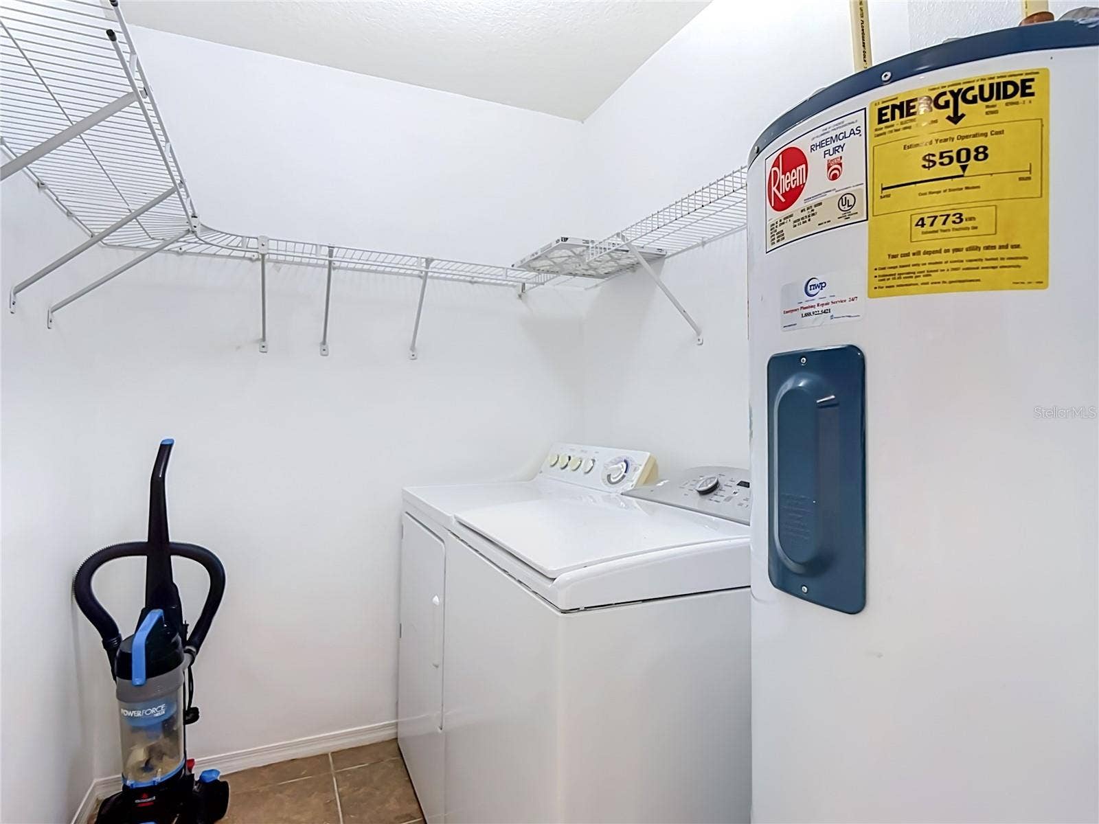 3115 SEAVIEW CASTLE DRIVE, Kissimmee, FL 34746 Laundry Room - upstairs