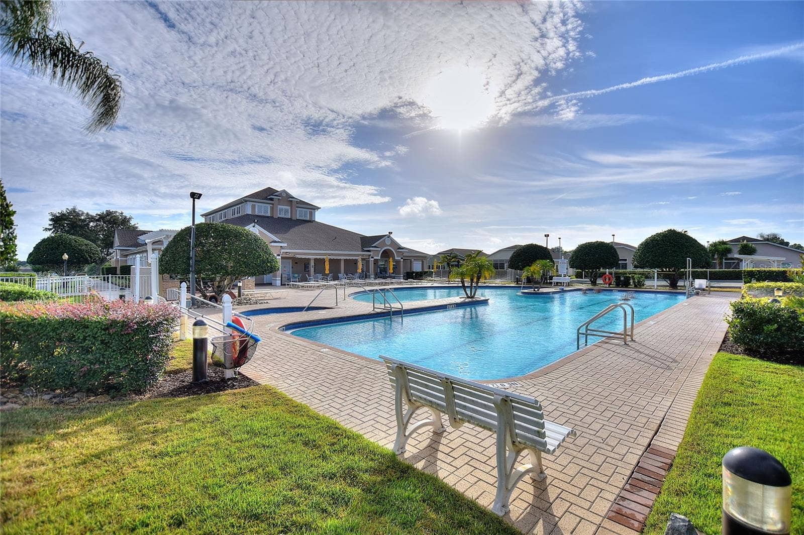 217 FLEMING LN, Davenport, FL 33837 Lap pool on right; hot tub on left
