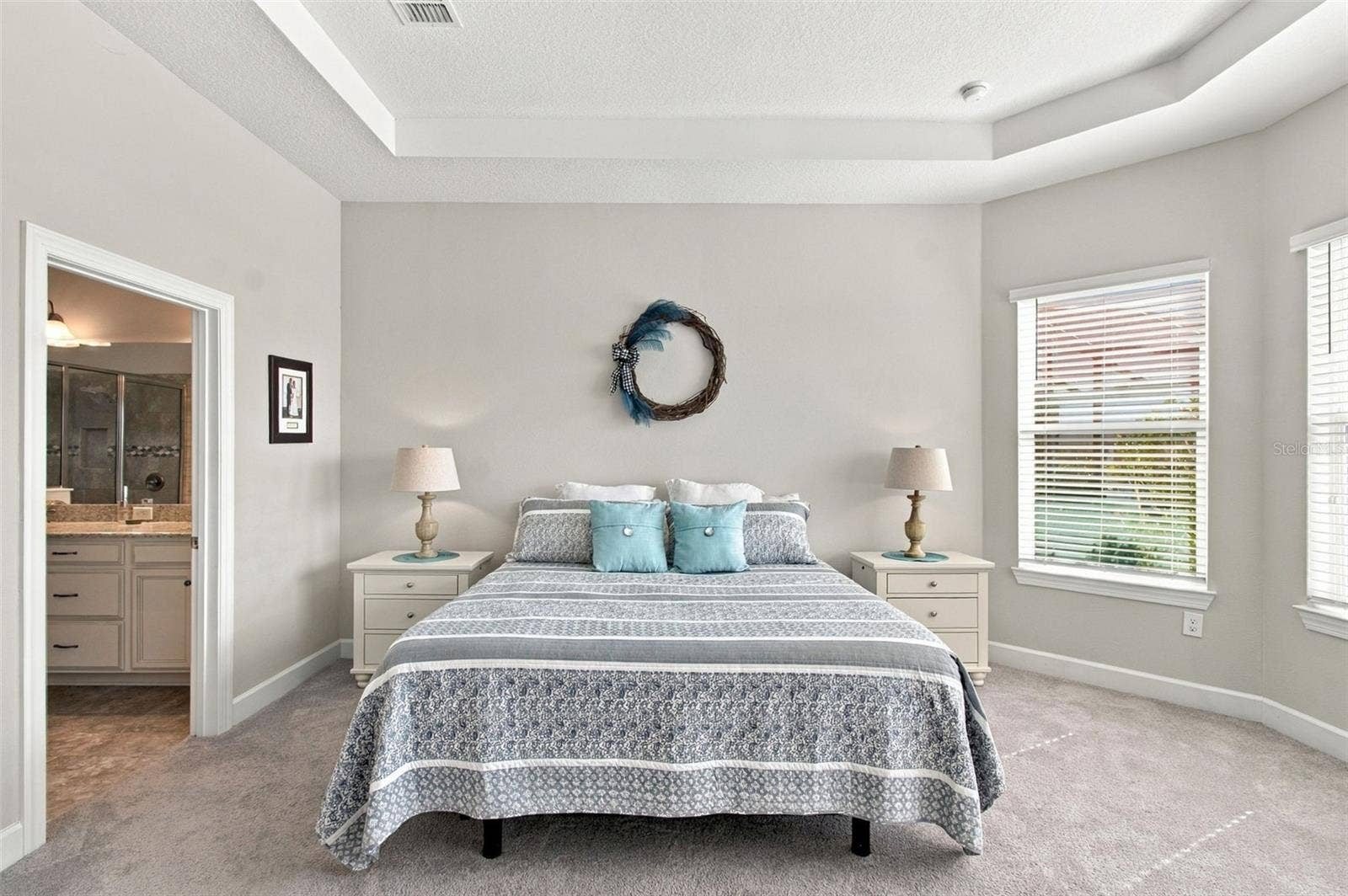 4085 VIA TOLEDO COURT, Poinciana, FL 34759 Primary Bedroom: Tray Ceiling
