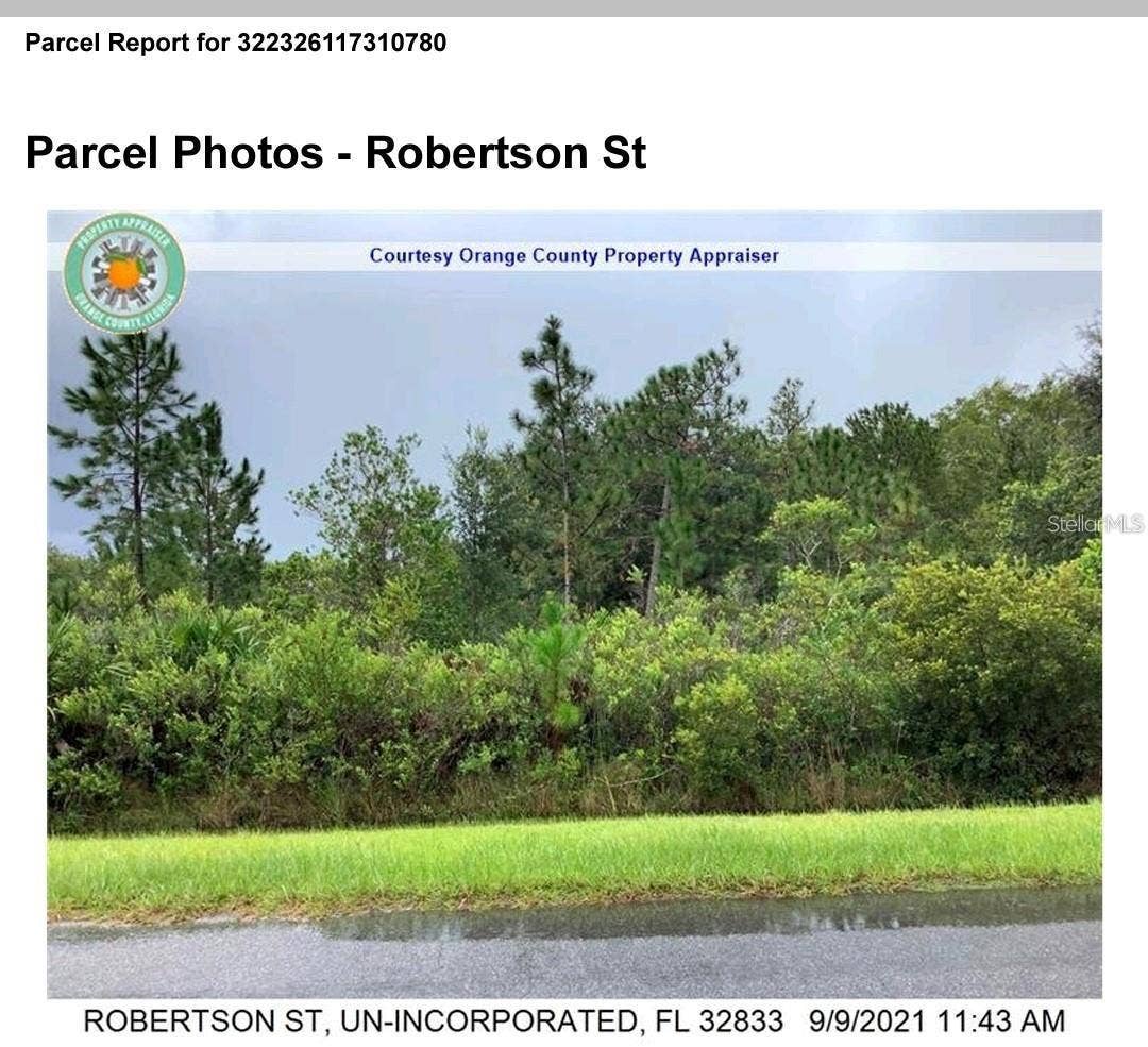 ROBERTSON STREET, Orlando, FL 32833 ROBERTSON STREET, Orlando, FL 32833