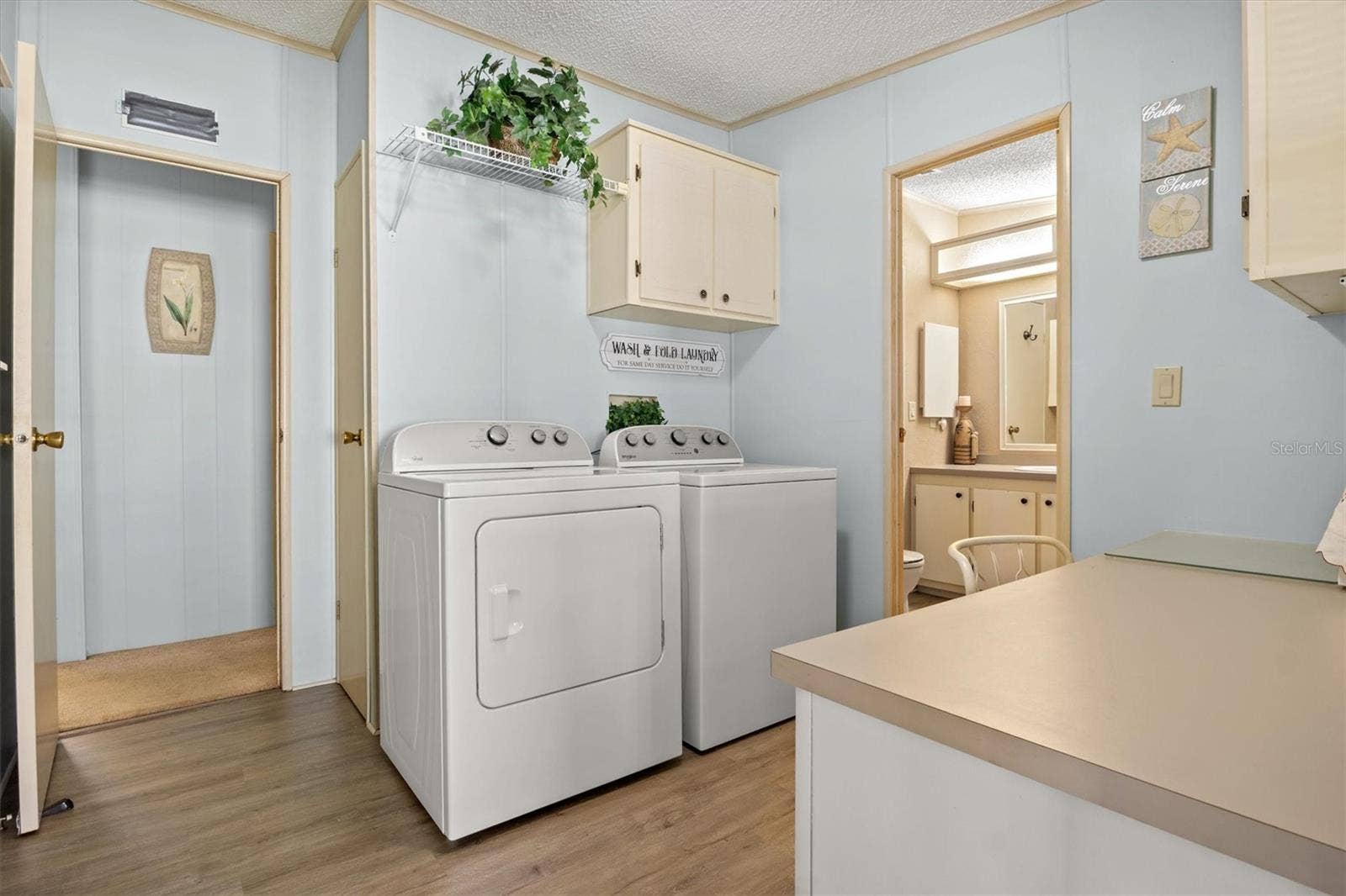 Inside Laundry Room