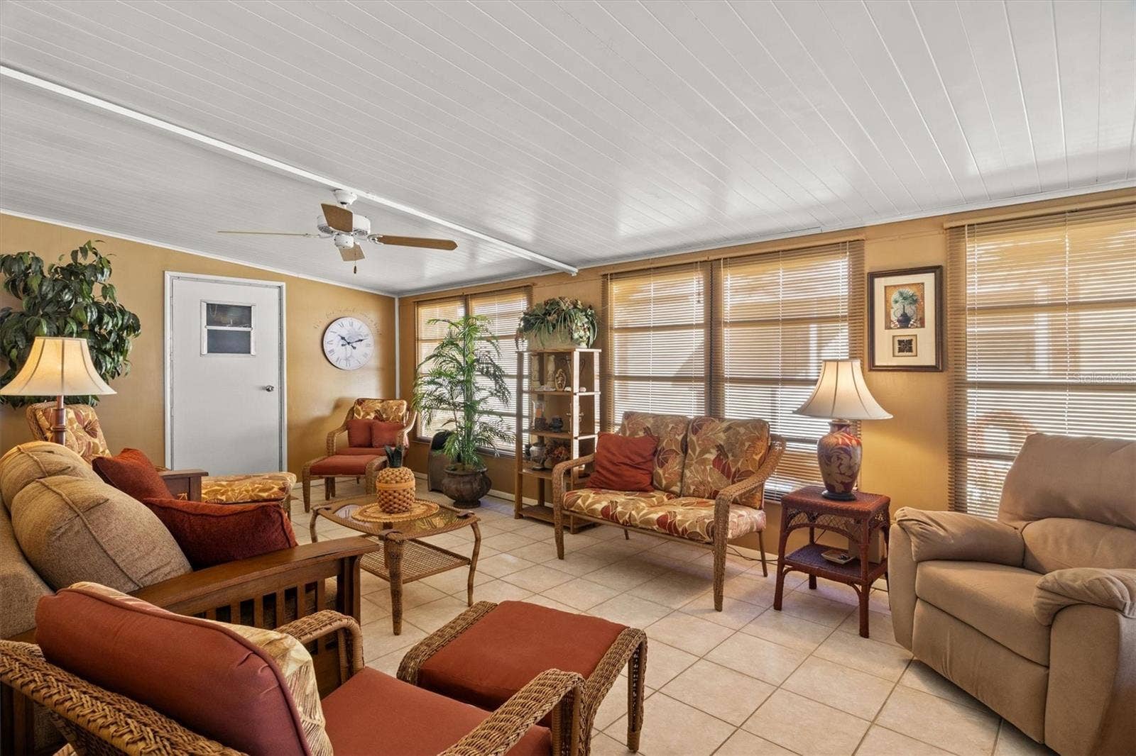 Florida Room - Ceramic Tile Flooring