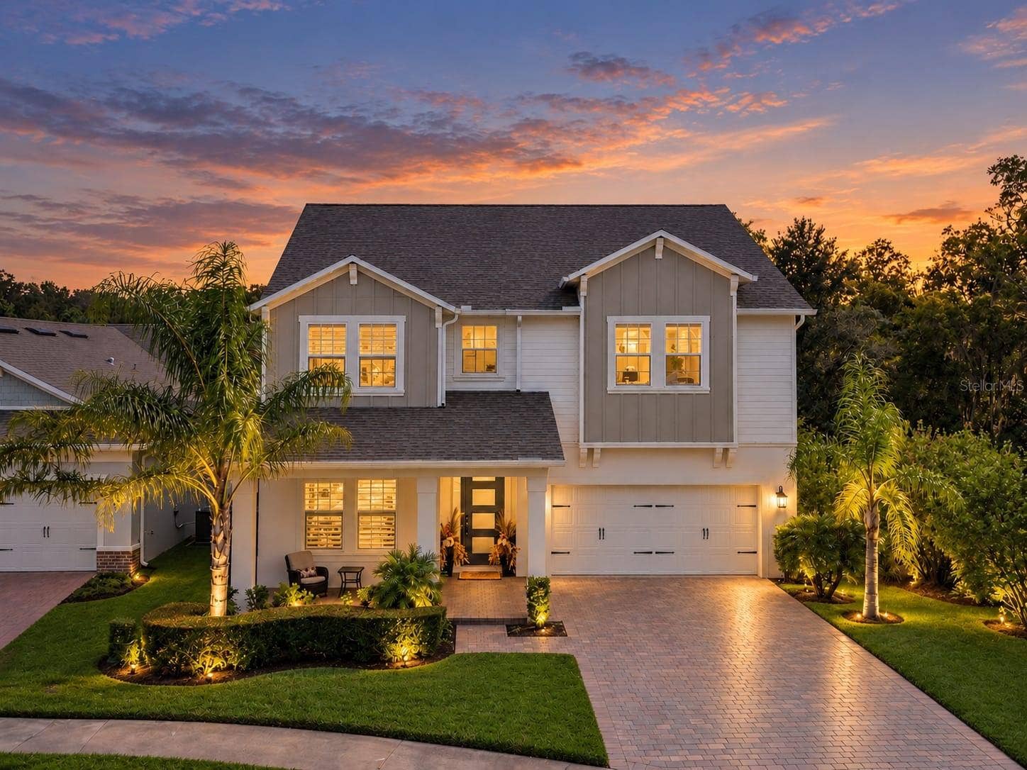 1316 SOUTHERN SUN DRIVE, Oakland, FL 34787 Front exterior view of the property.