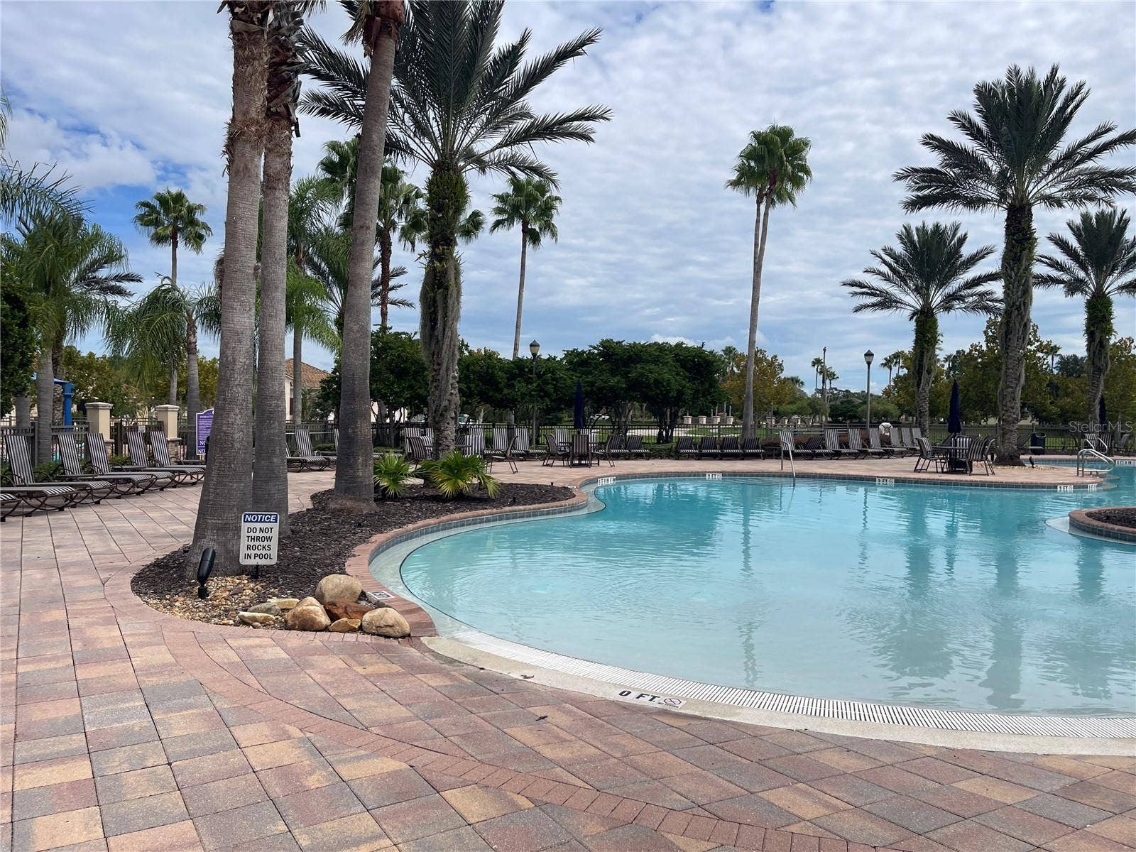 Zero-entry, resort-style pool