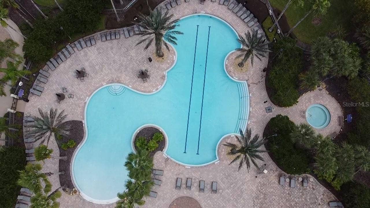Zero-entry, resort-style pool