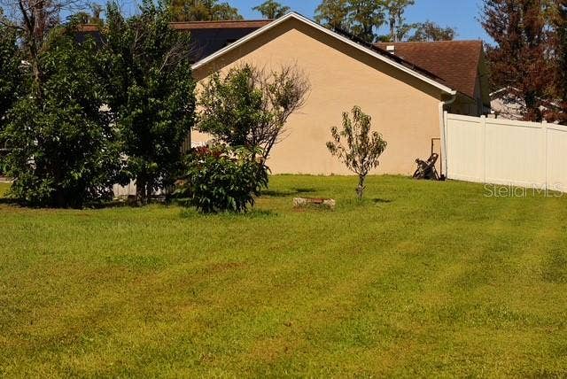 Partial Rear patio view