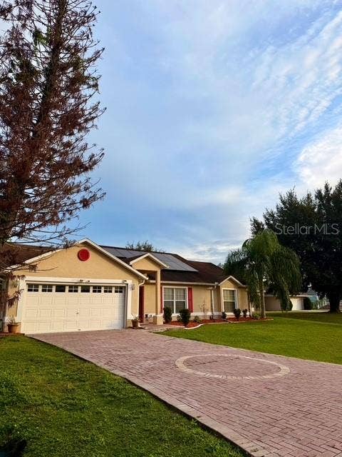 4030 Santa Barbara road, Kissimmee, FL  34746- Front view from the left side of garage