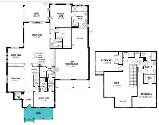 1859 BEACH RIDGE RD, Celebration, FL 34747 FLOORPLAN