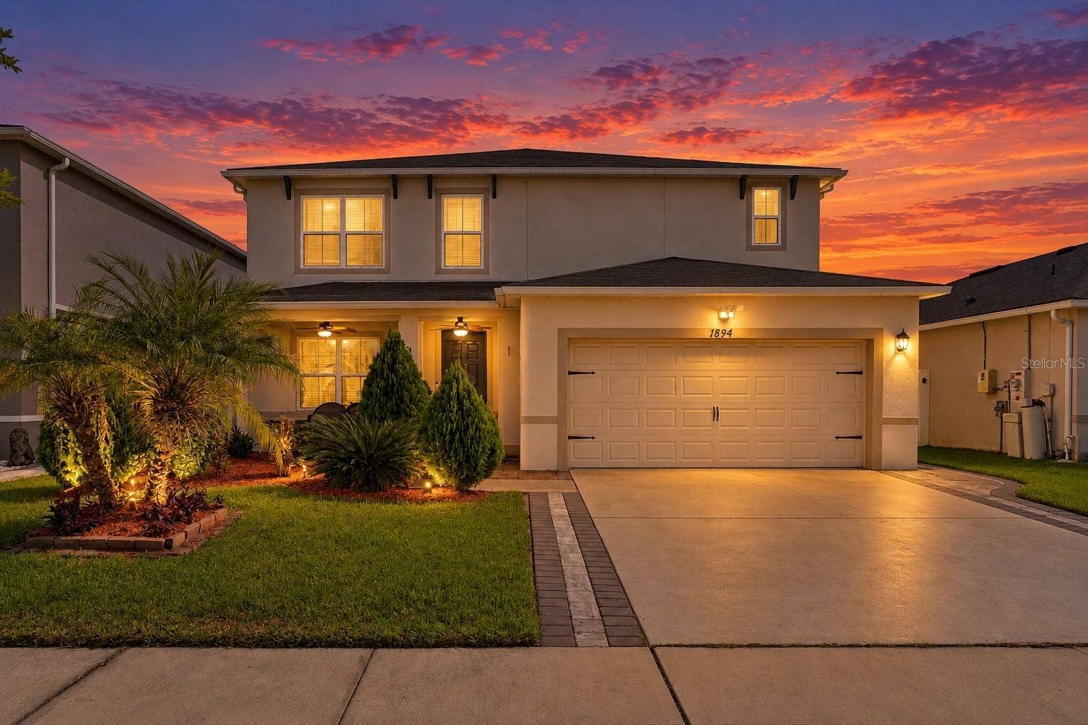 1894 CASSIDY KNOLL DRIVE, Kissimmee, FL 34744 VIRTUAL SUNSET