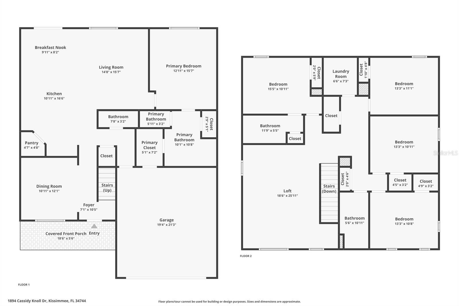 1894 CASSIDY KNOLL DRIVE, Kissimmee, FL 34744 1894 CASSIDY KNOLL DRIVE, Kissimmee, FL 34744