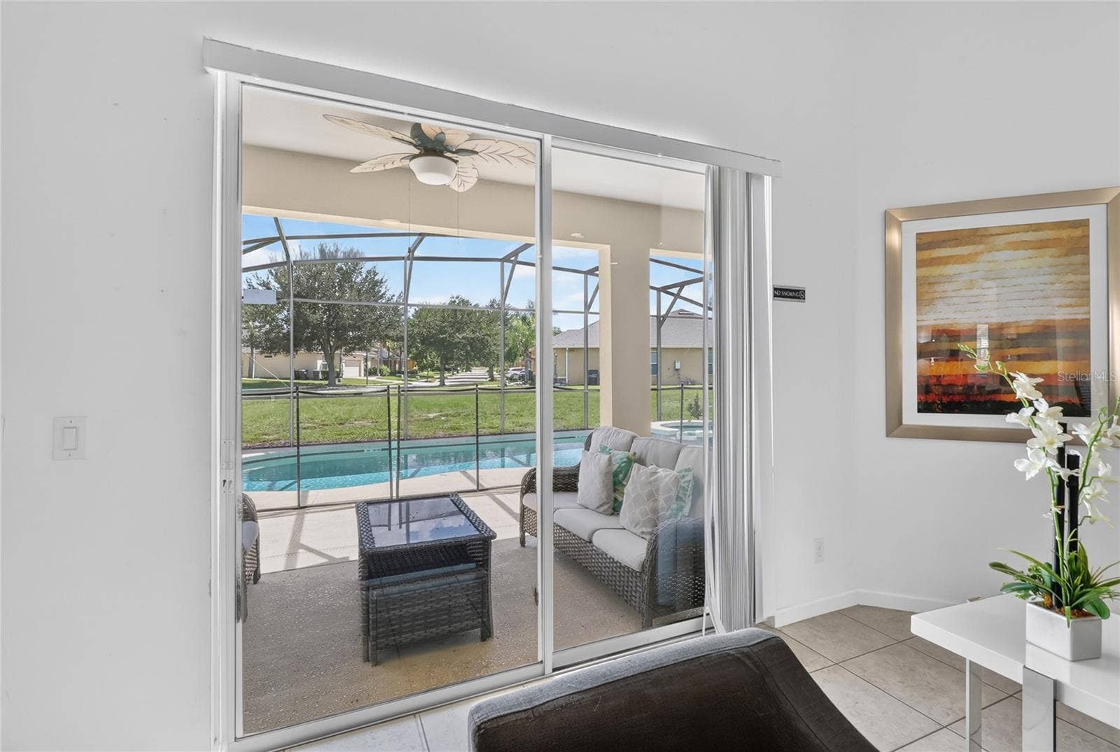 277 YELLOW SNAPDRAGON DRIVE, Davenport, FL 33837 Sliding door to pool/patio