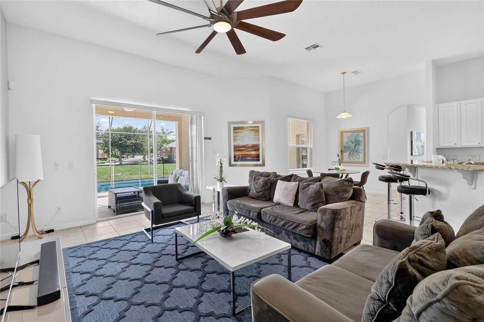 277 YELLOW SNAPDRAGON DRIVE, Davenport, FL 33837 Large family room next to the pool
