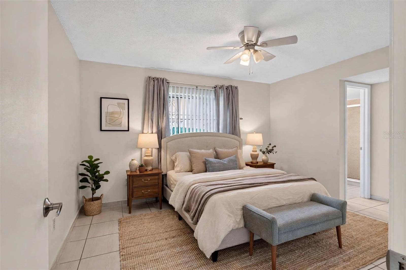4712 STONY BROOK LANE, Orlando, FL 32808 virtually staged Primary Suite