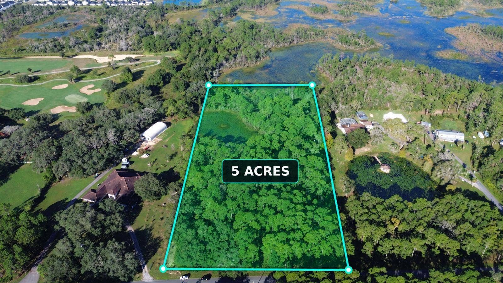 0 ARAPAHO TRAIL, Kissimmee, FL 34747 Approximate property outline for illustration only. Not a survey. Buyer to verify boundaries and acreage.
