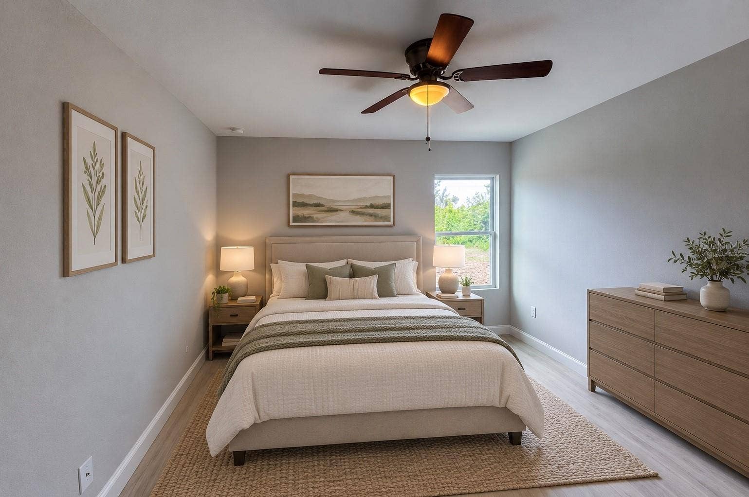 11779 WILLMINGTON BOULEVARD, #11779, Port Charlotte, FL 33981 Virtually staged - primary bedroom.